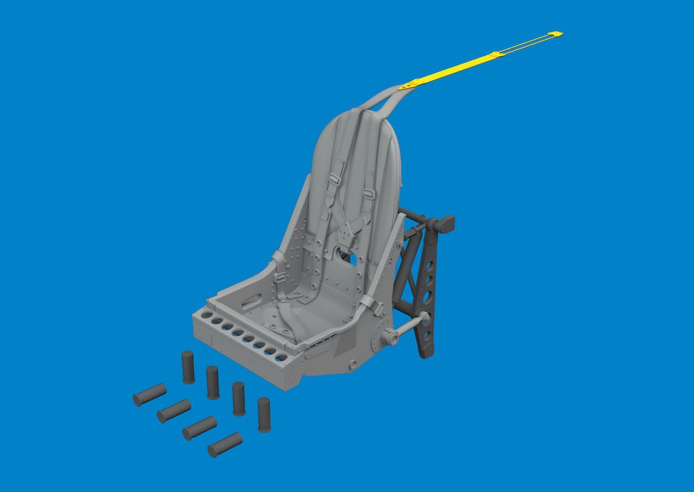 1:24 Spitfire Mk.VIII/Mk.IX seat