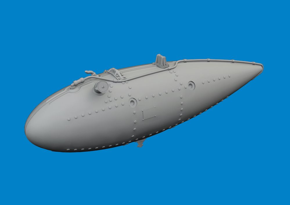 1:48 Curtiss P-40E Warhawk 52gal drop tank