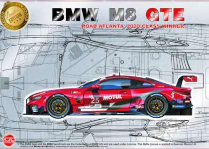 1:24 BMW M8 GTE 2020 Road Atlanta Class Winner