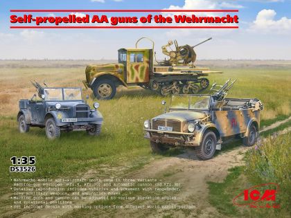 1:35 Wehrmacht Self-propelled AA vehicles