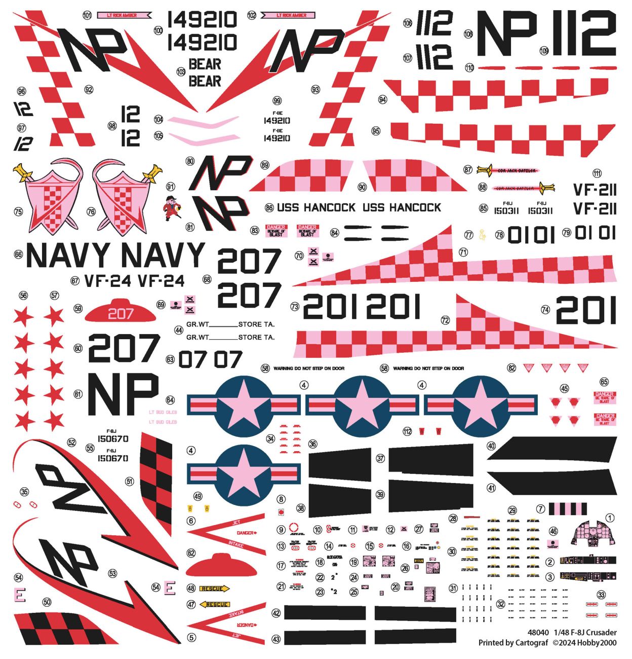 1:48 Vought F-8J Crusader