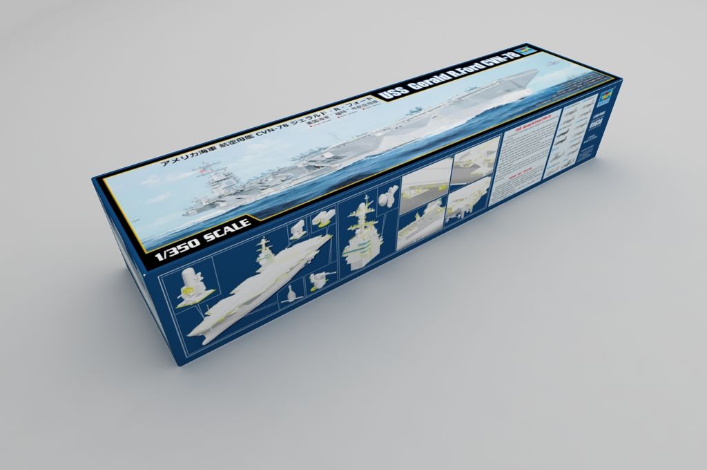 1:350 USS Gerald R.Ford CVN-78