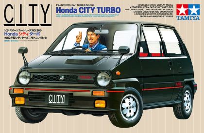 1:24 Honda City Turbo with Motocompo