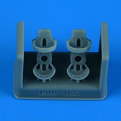 1:32 German Luftwaffe WWII pedals - late version
