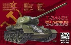 1:35 T-34/85 1944 Factory 183 (Full Interior Kit)