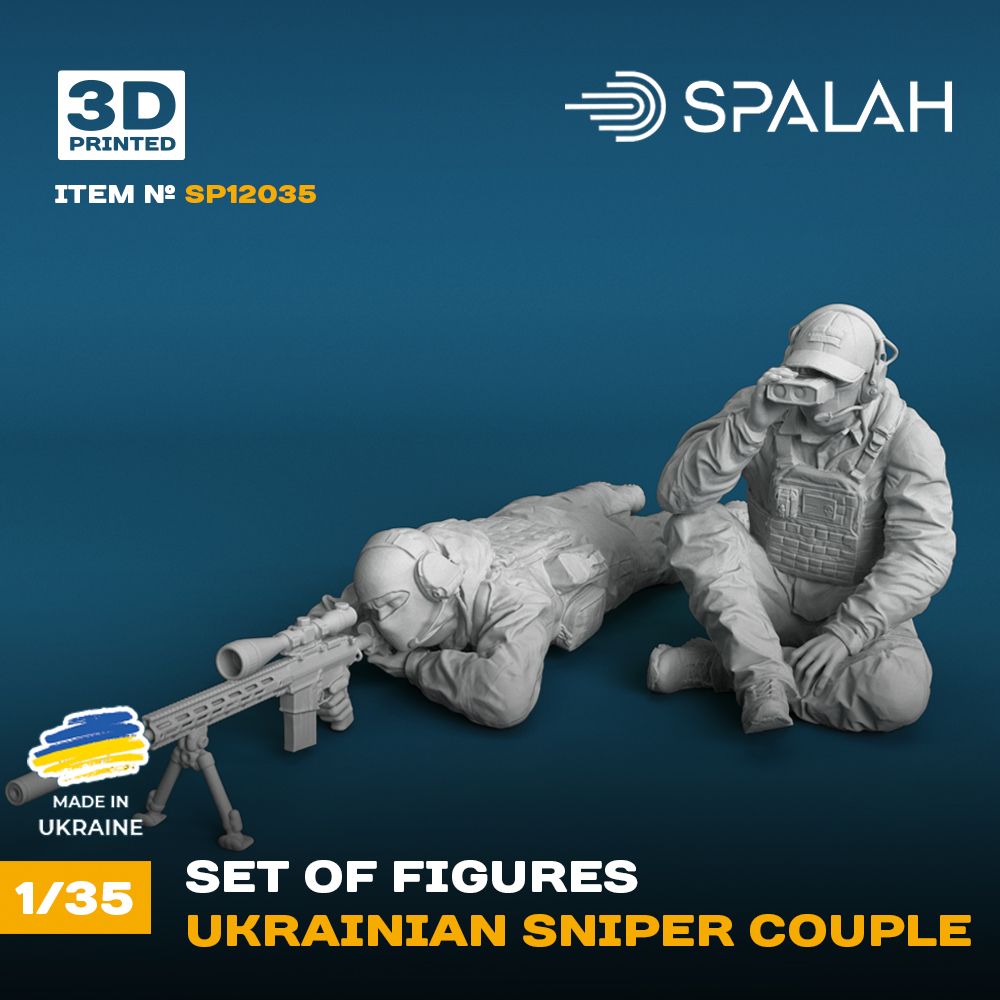 1:35 Ukrainian Sniper Couple