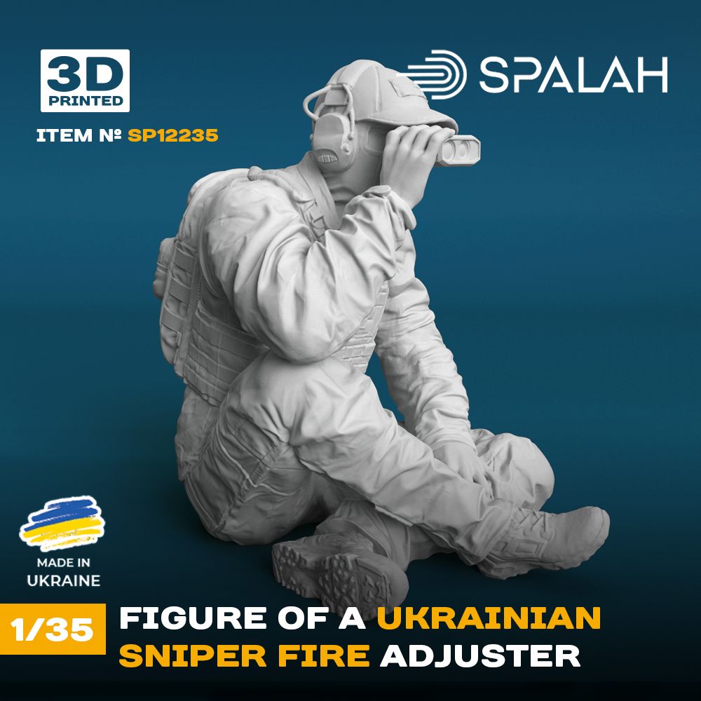1:35 Ukrainian Sniper Fire Adjuster (1pc)