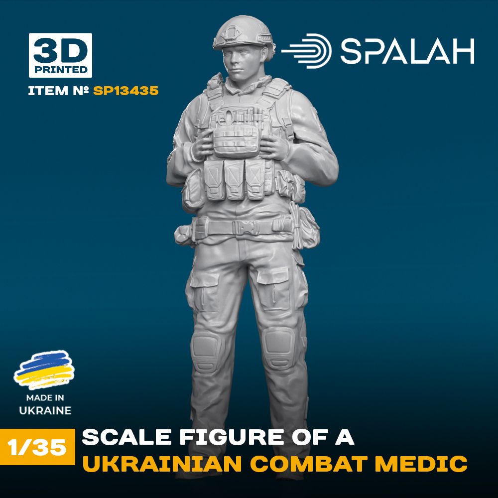 1:35 Ukrainian Combat Medic (1pc)