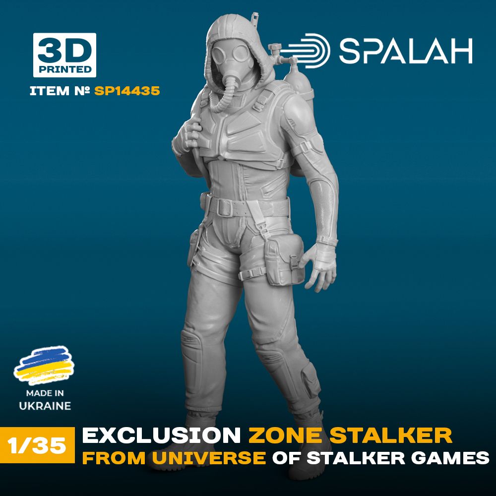1:35 Exclusion Zone Stalker From The STALKER Game Universe