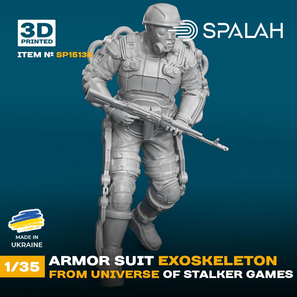 1:35 Armor Suit Exoskeleton From The STALKER Game Universe