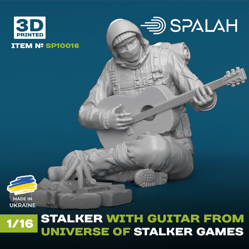 1:16 Stalker With Guitar From Universe Of 'Stalker' Games