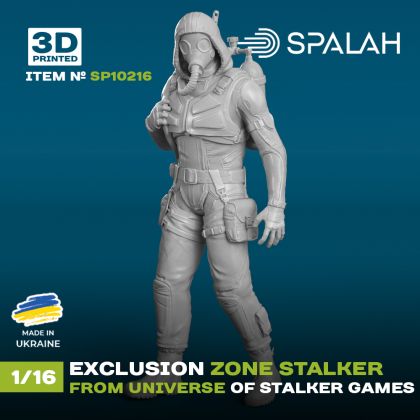 1:16 Exclusion Zone Stalker From Universe Of 'Stalker' Games