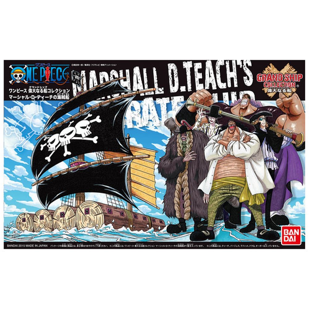 One Piece Stampede Grand Ship Collection - Marshall D.Teach's Pirate Ship