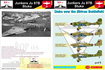 1:72 Junkers Ju 87B Stuka - Stukas over the African Battlefield