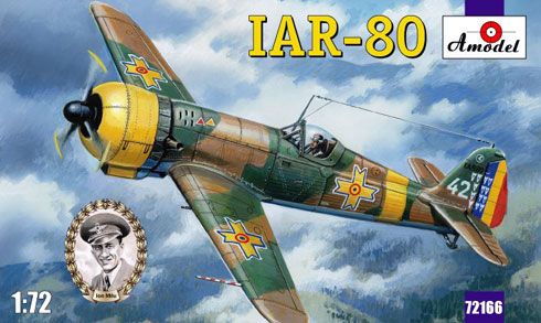 1:72 Romanian II WW fighter IAR-80