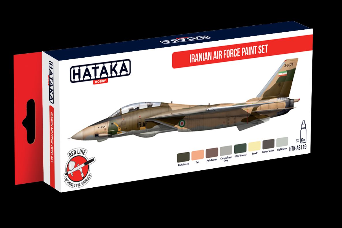 Iranian Air Force Paint Set