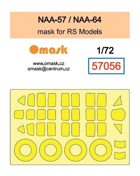 1:72 NAA-57 / NAA-64 mask (for RS Models)