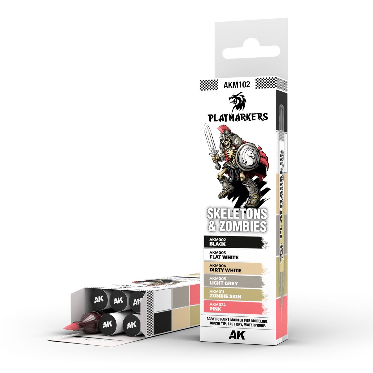 SKELETONS & ZOMBIES – PLAYMARKER SET