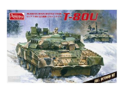 1:35 Russian Main Battle Tank T-80U (Full Interior)