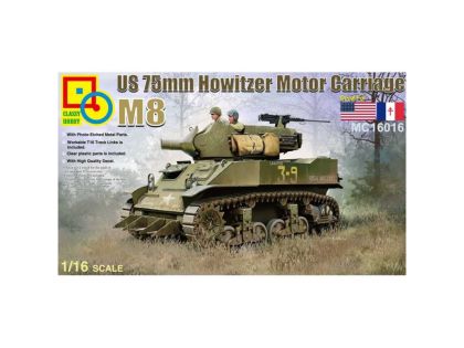 1:16 US 75mm Howitzer Motor Carriage M8