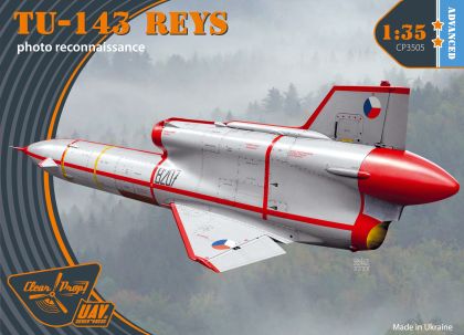 1:35 Tu-143 Reys photo reconnaissance Advanced kit