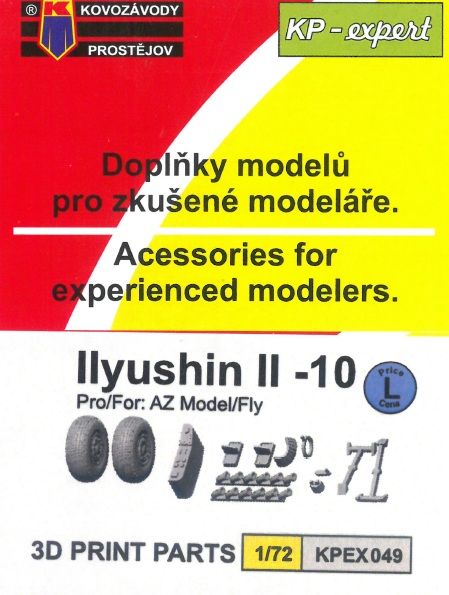 1:72 IL-10 3D parts for Fly kit