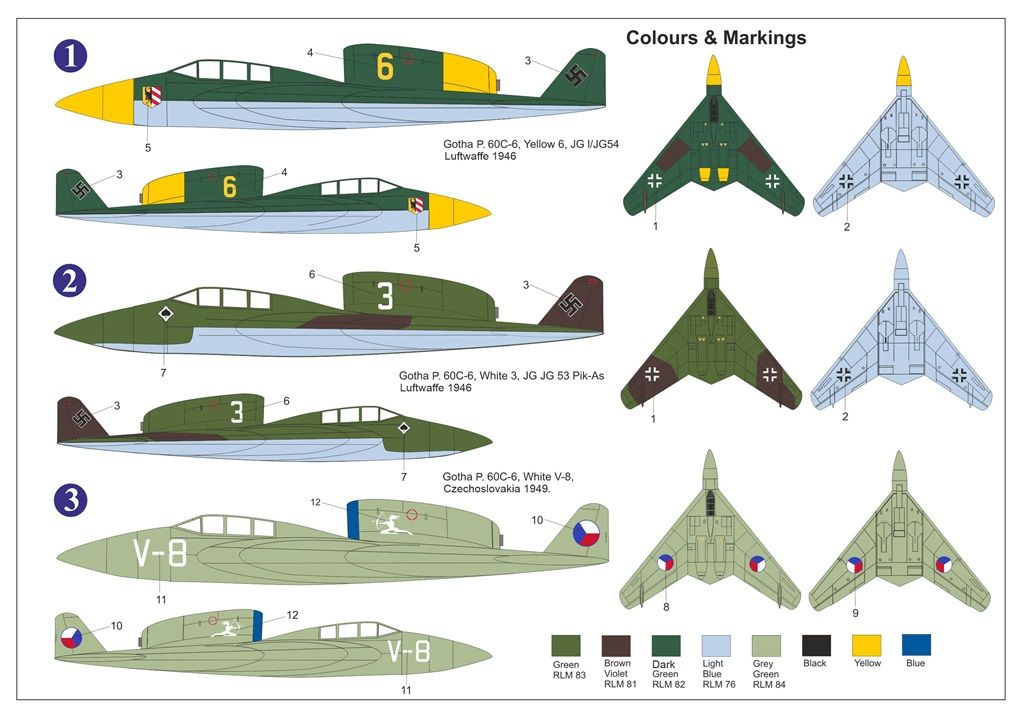 1:72 Gotha P.60C-6 „Raptor“ Luftwaffe 46