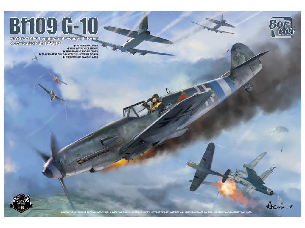 1:35 Messerschmitt Bf 109 G-10