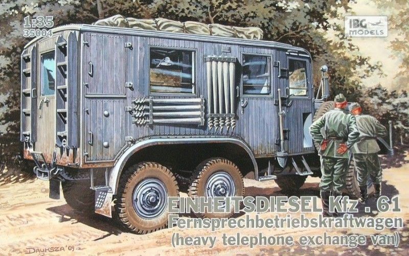 1:35 Einheitsdiesel Kfz.61 (Heavy Telephone Exchange Van)