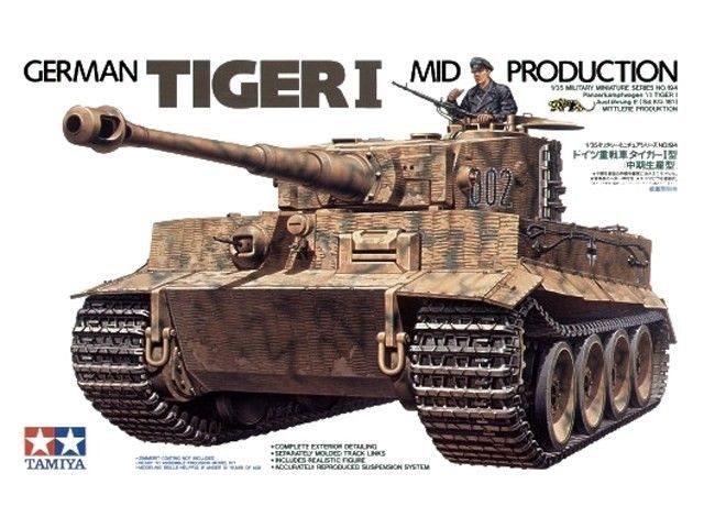 1:35 German Tiger I MID Production