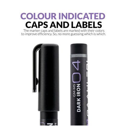 Metallic Series Marker Dark Iron