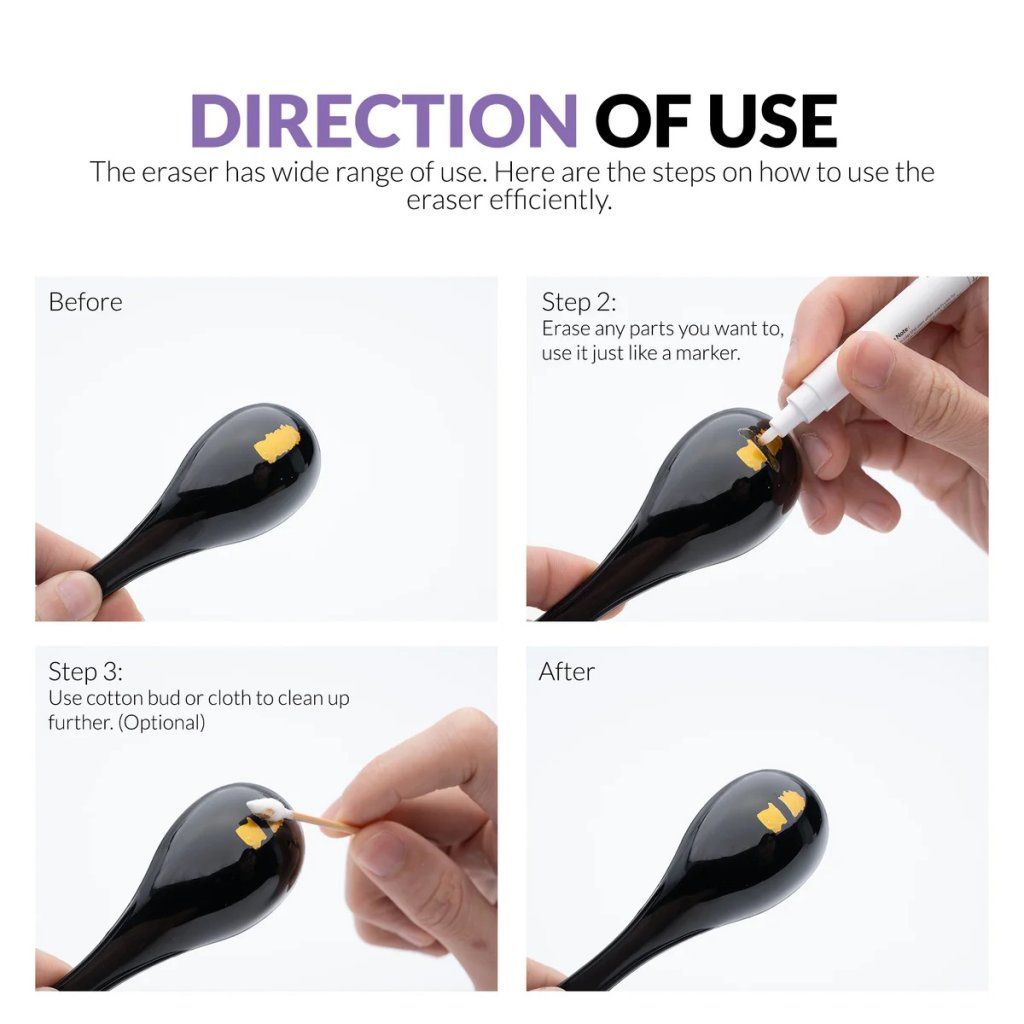 Metallic Series Marker Eraser