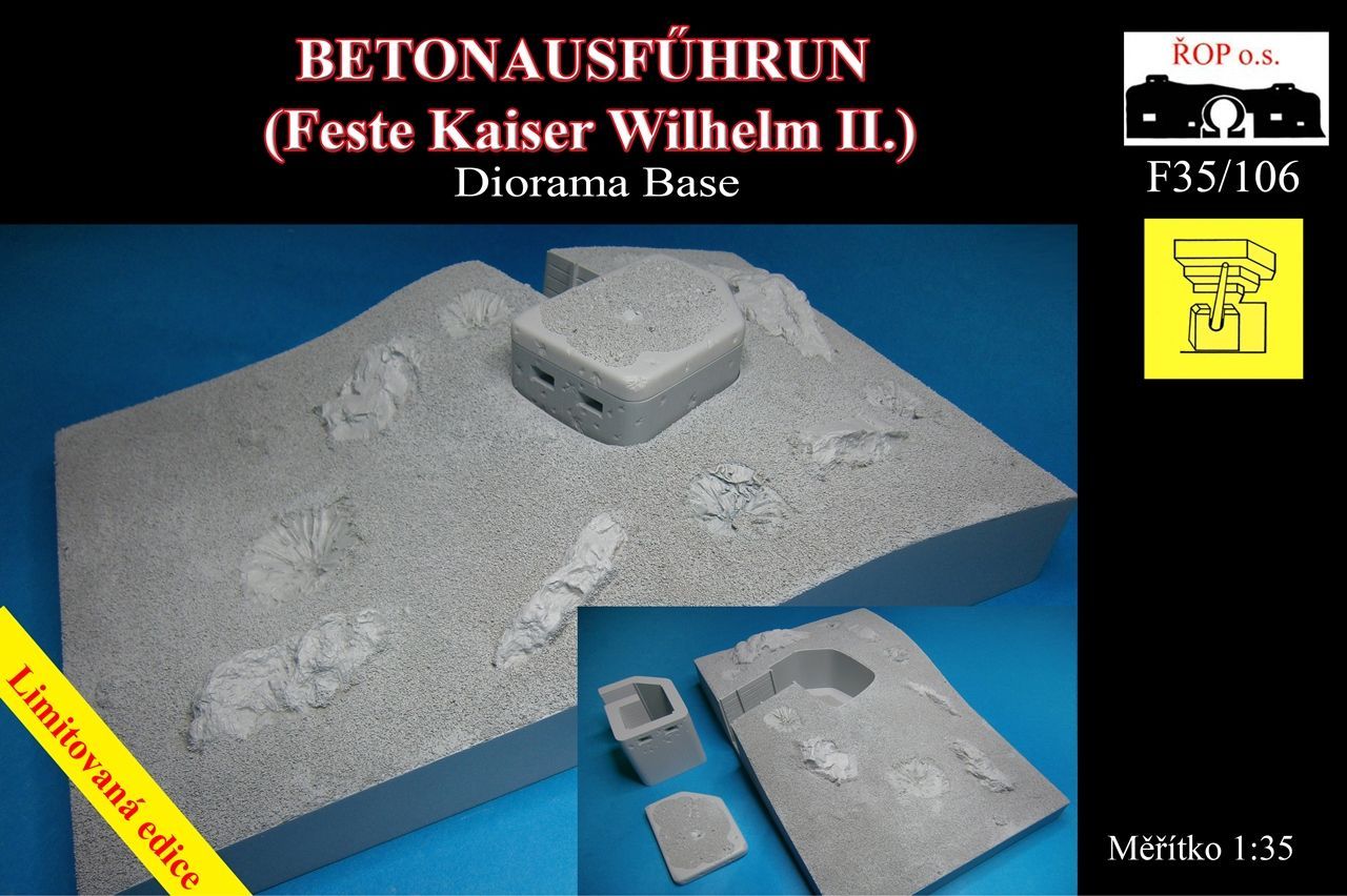 1:35 Betonausführung 1917 (Feste Kaiser Wilhelm II.)