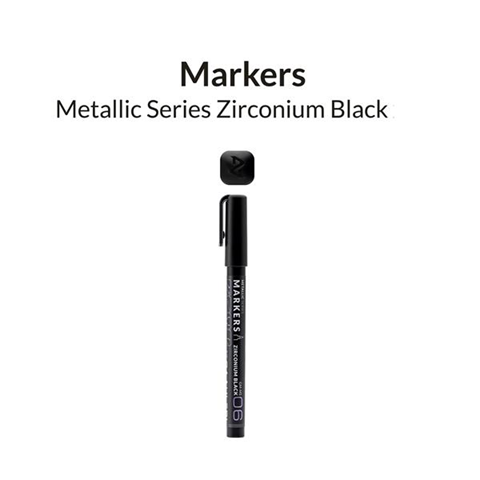 Metallic Series Marker Zirconium Black