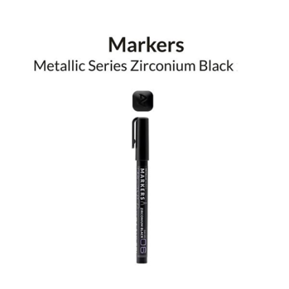 Metallic Series Marker Zirconium Black