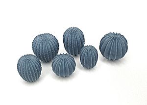 1:16 Cactus round shape set (6 pcs)