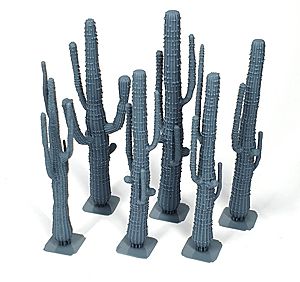 1:16 Cactus long shape set (6 pcs)