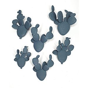 1:16 Cactus flat shape set (6 pcs)