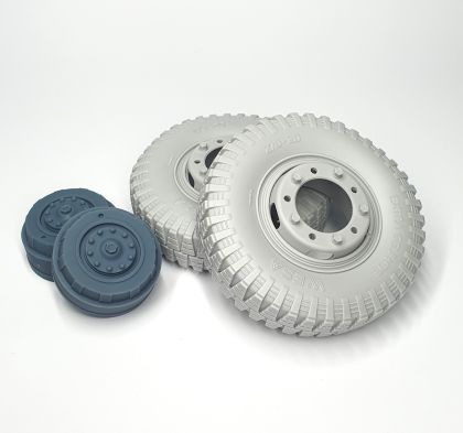 1:16 Sd.Kfz 234 road wheels (2pcs) type 4 (weighted)
