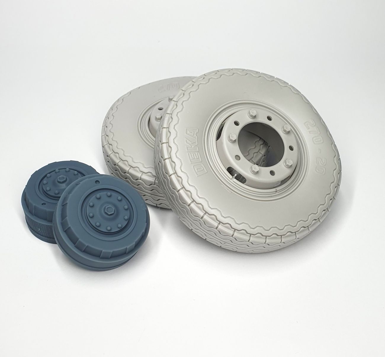 1:16 Sd.Kfz 234 road wheels (2pcs) type 5 (weighted)