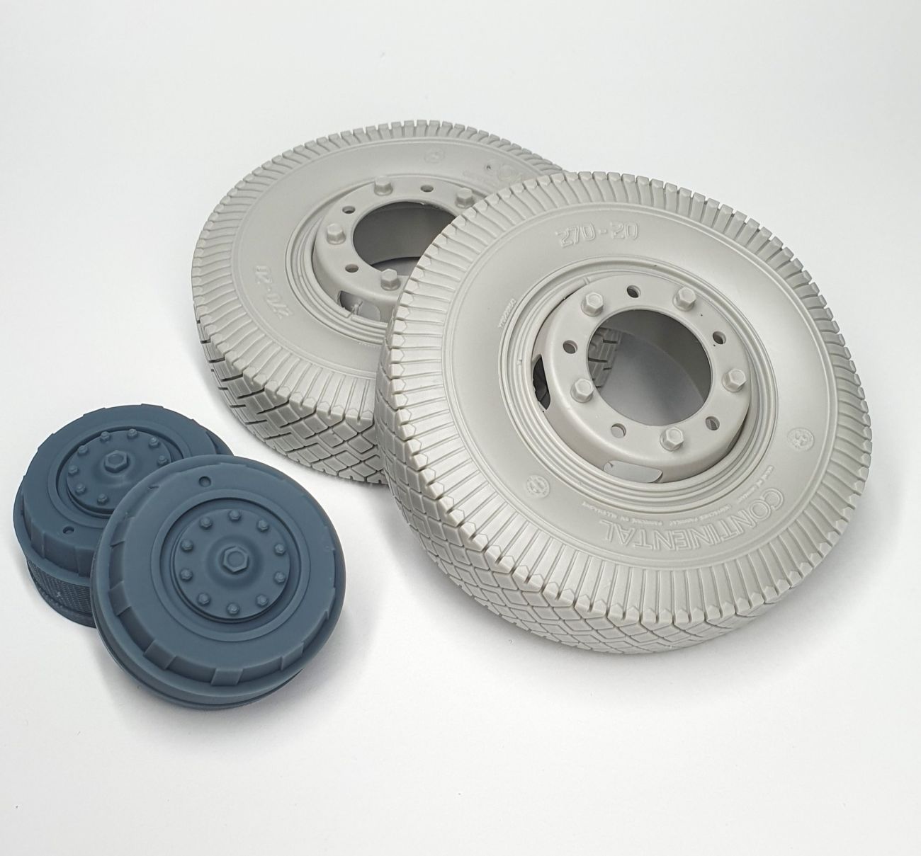 1:16 Sd.Kfz 234 road wheels (2pcs) type 6 (weighted)