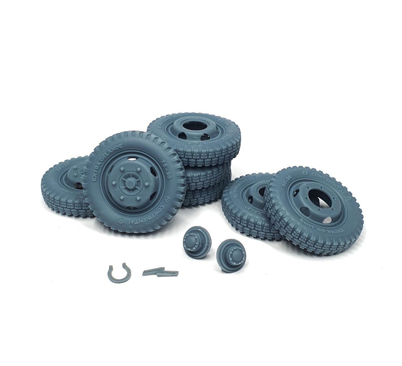 1:35 Opel Blitz early road wheels (weighted) type 1