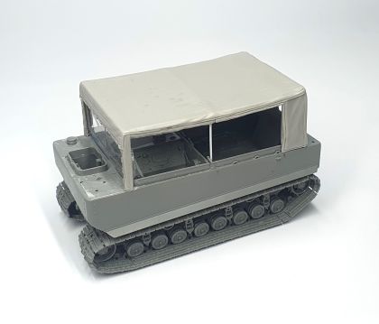 1:35 M29 Weasel open canvas cover