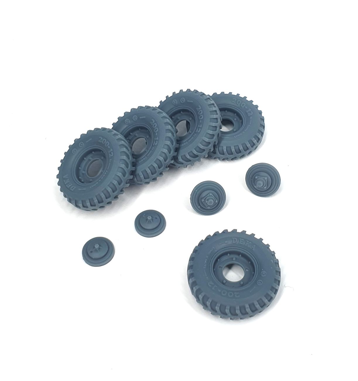 1:35 VW Schwimmwagen road wheels (weighted) type 4