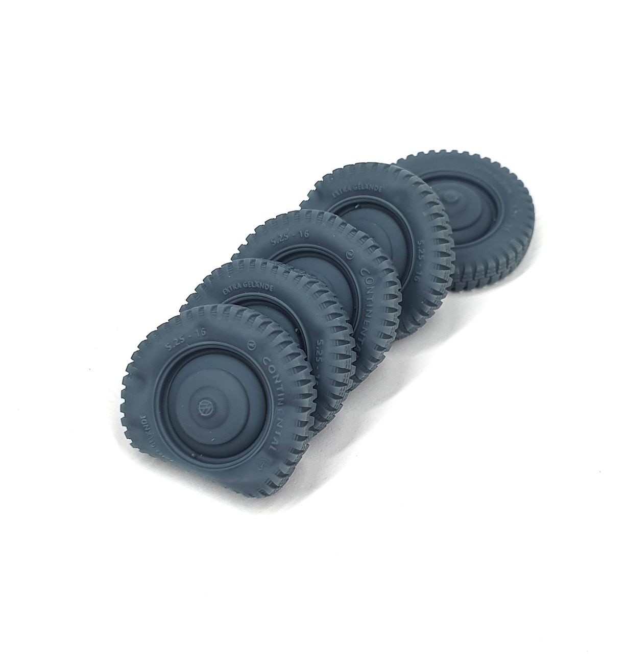 1:35 VW typ 82E Käfer road wheels flat tires with caps type 1