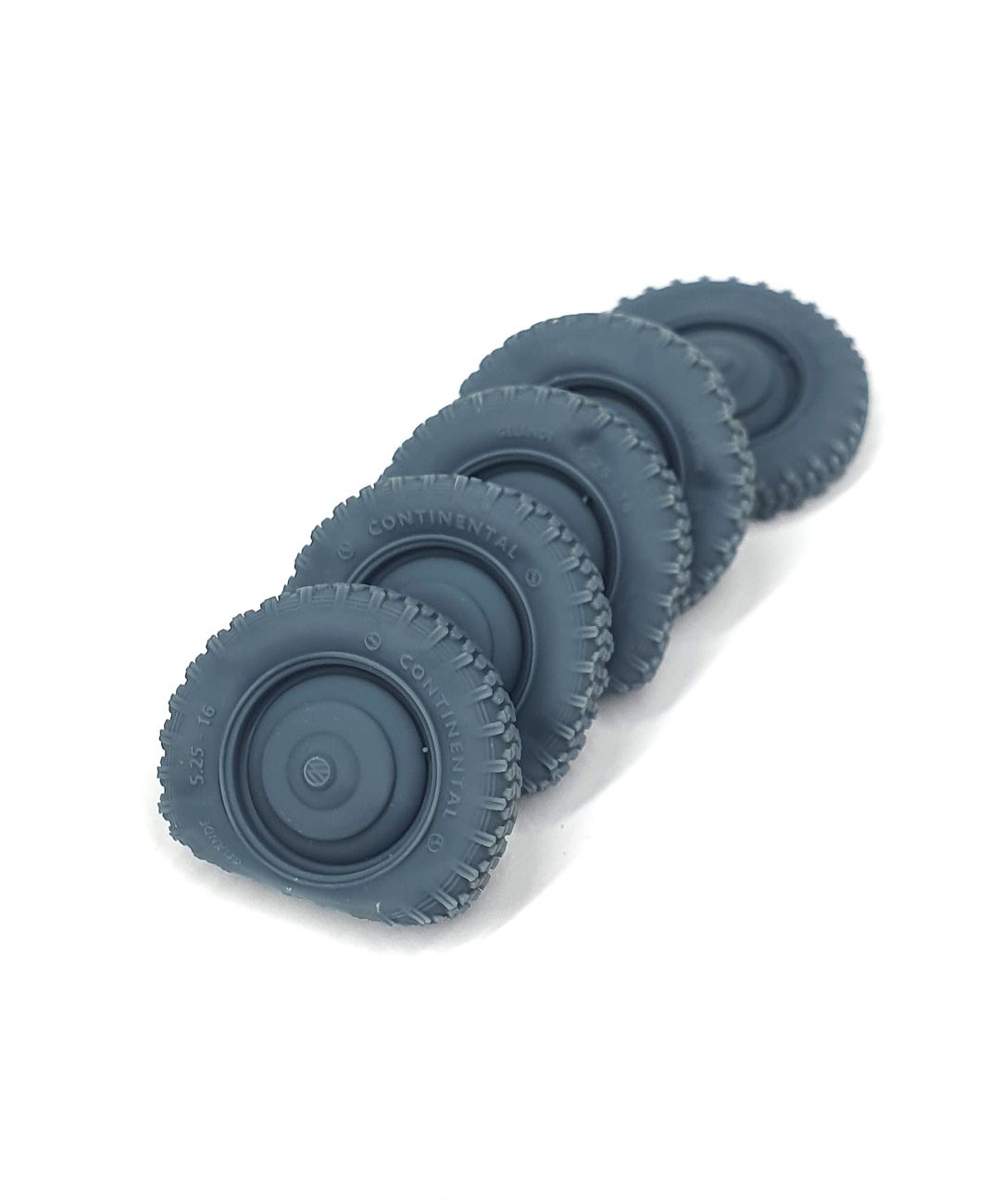 1:35 VW typ 82E Käfer road wheels flat tires with caps type 2