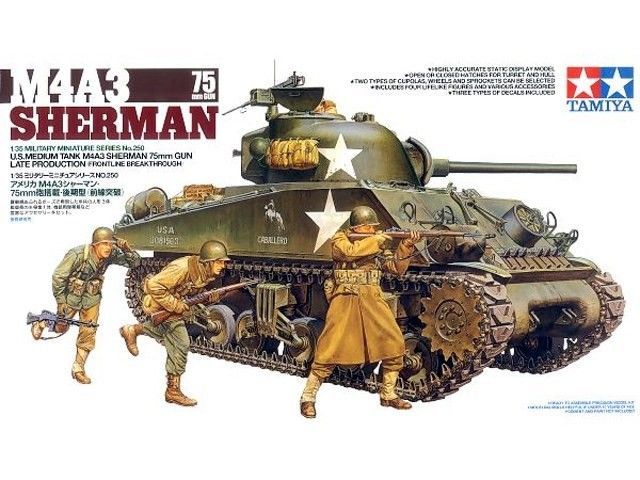 1:35 M4A3 Sherman 75mm Gun