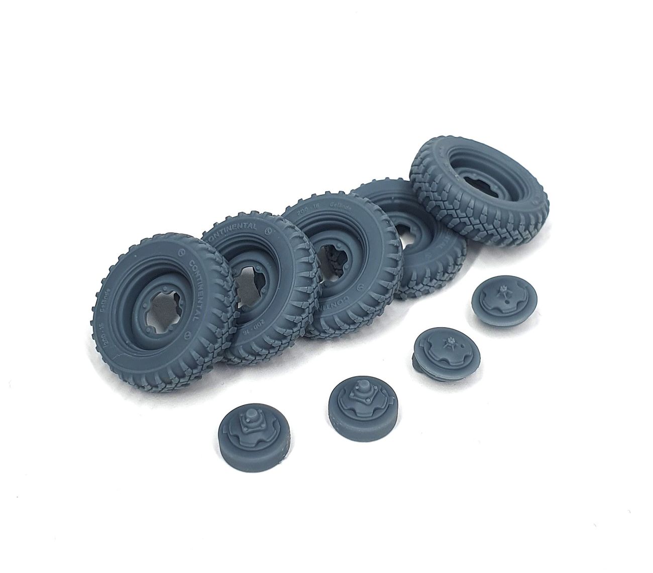 1:35 VW typ 82E Käfer road wheels (weighted) type 3