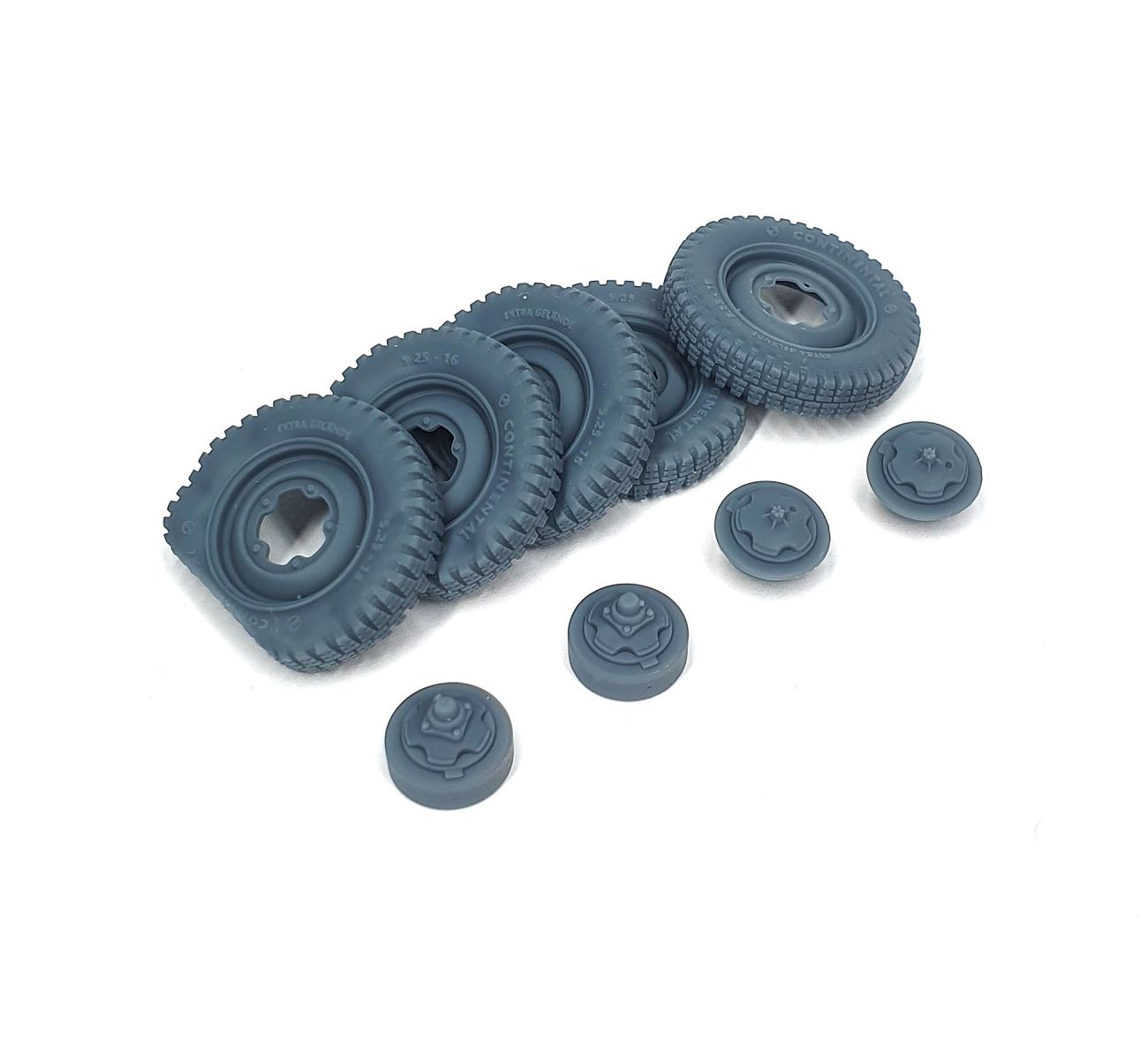 1:35 VW typ 82E Käfer road wheels flat tires type 1