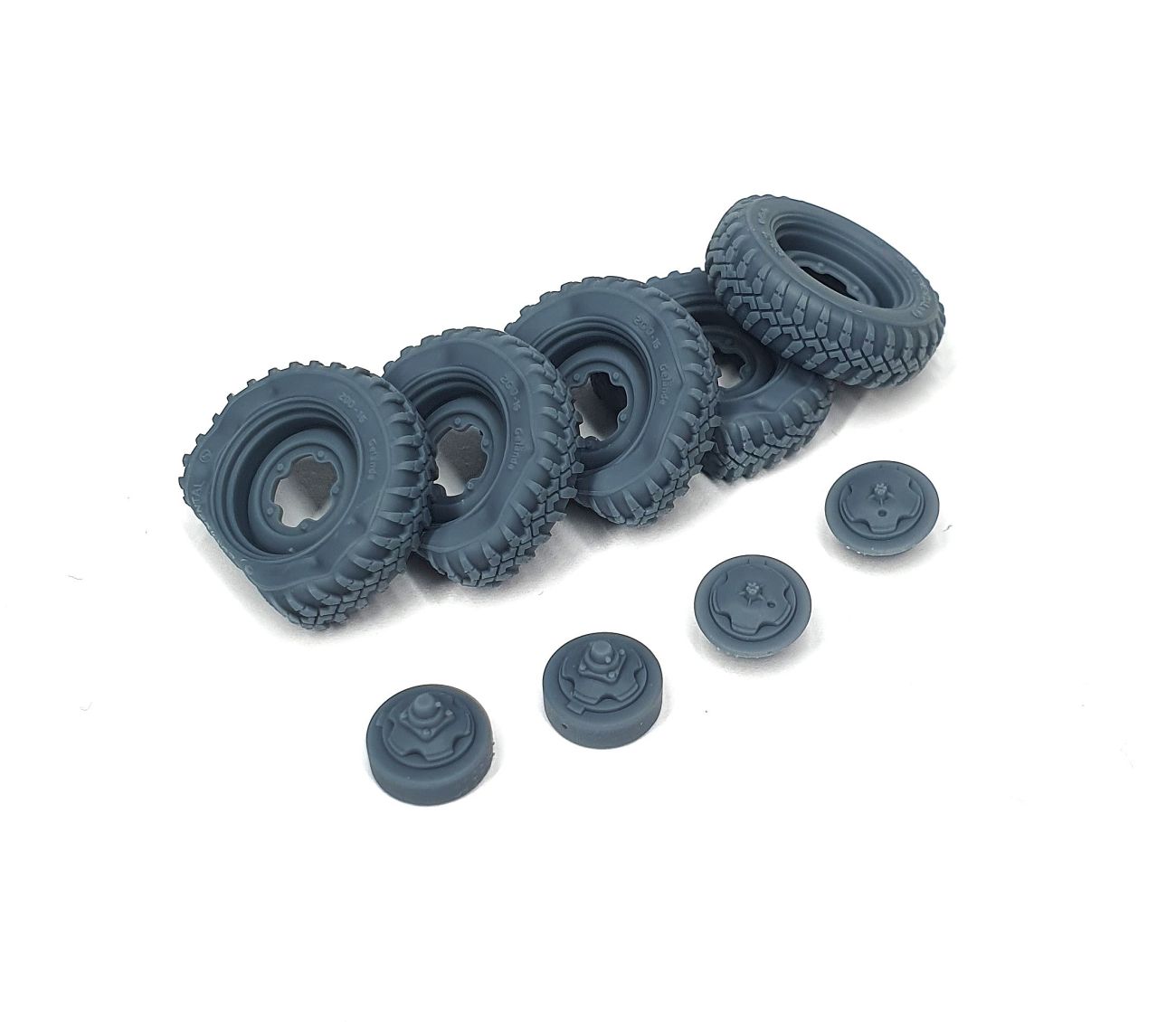 1:35 VW typ 82E Käfer road wheels flat tires type 3